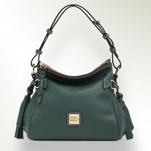 Dooney & Bourke Bags Dooney And Bourke Tassel Forest Green Shoulder